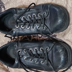 Harley Davidson black leather shoes. Size 8.5